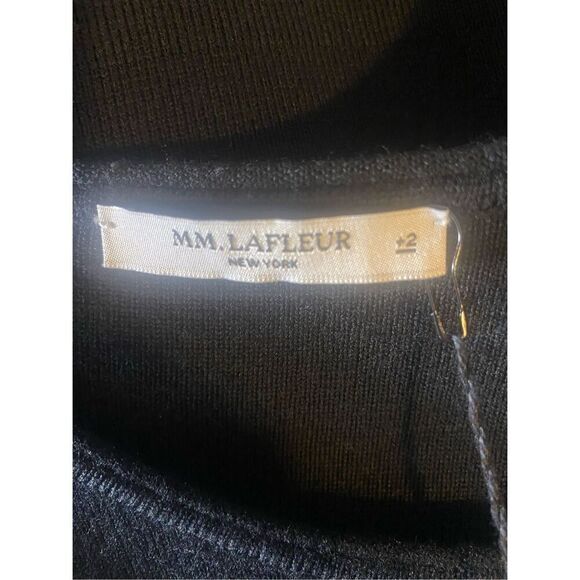 MM. Lafleur Womens Black Merino Wool Sleeveless Louisa Tank Top Size 2 NWT - Picture 4 of 6